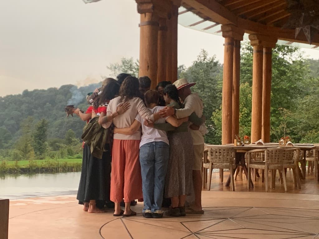 Organic dining experience